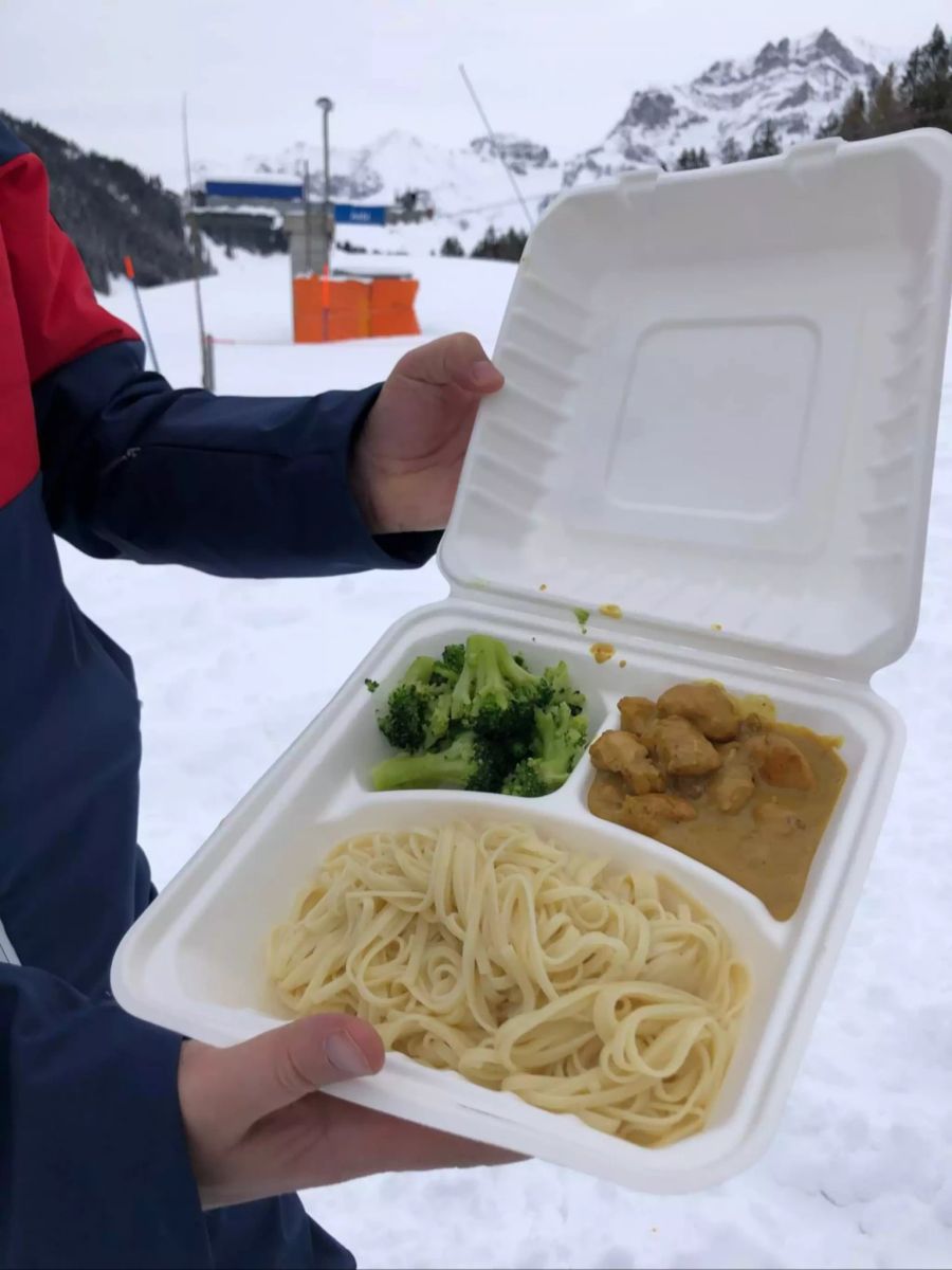 take-away müll Skigebiete