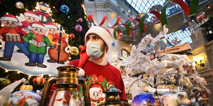 Weihnachtspräsente im Kaufhaus