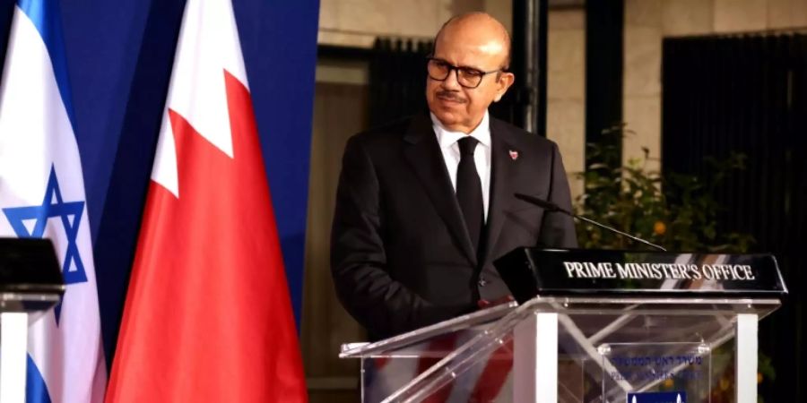 Bahrains Aussenminister Abdellatif al-Sajani
