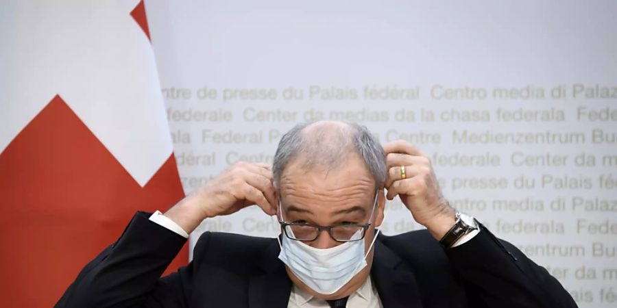 Musste nach einem London-Besuch zehn Tage in Quarantäne: Wirtschaftsminister Guy Parmelin. (Archivbild)