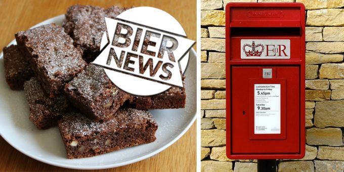 Britische Pöstler assen Brownies ohne zu wissen, dass eine der Zutaten Hasch war. Hasch-Brownies Postboten