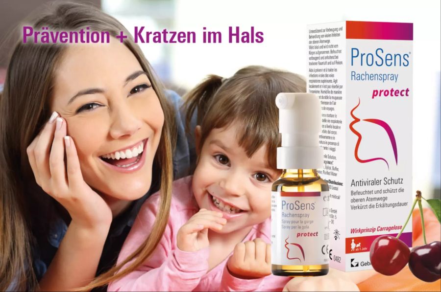 ProSens® Rachenspray protect wird beim ersten Kratzen im Hals angewendet, 3 x täglich 2–3 Sprühstösse in den Rachen; morgens, mittags, abends. Die Dosierung kann je nach Bedarf gesteigert werden.