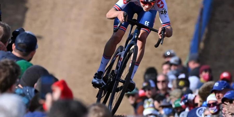 Tom Pidcock ist Weltmeister im Cross. Foto: David Stockman/BELGA/dpa