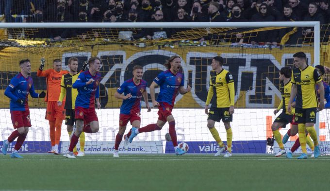 Trotz des Führungstors durch Michael Lang musste der FC Basel gegen YB eine 1:3-Pleite hinnehmen. FC Basel