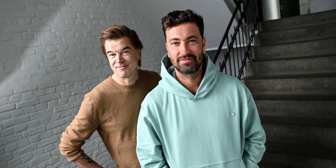 Beste Freunde: Campino und Marteria. Beste Freunde: Campino und Marteria.