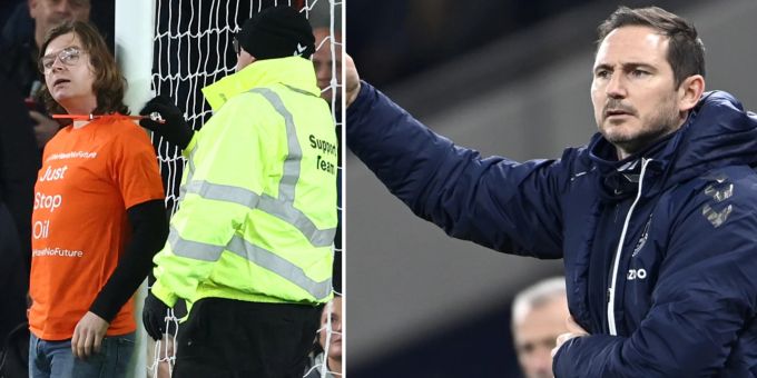 Everton-Sieg - Lampard bricht sich Hand – Aktivist sorgt für Unterbruch