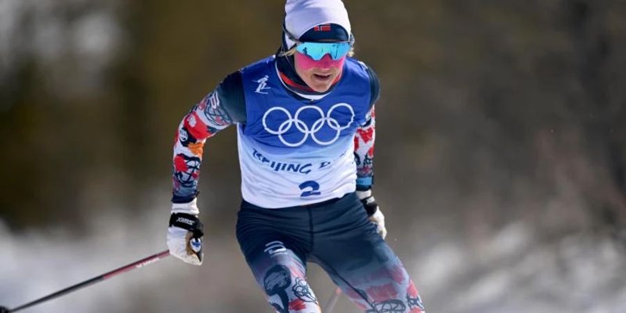 Die Skilanglauf-Olympiasiegerin Therese Johaug aus Norwegen beendet nach dieser Saison ihre Karriere. Foto: Hendrik Schmidt/dpa-Zentralbild/dpa