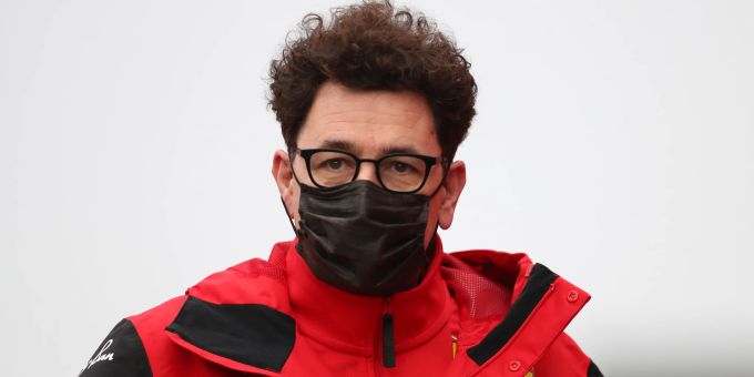 Mattia Binotto, Teamchef von Ferrari. Ferrari Mattia Binotto