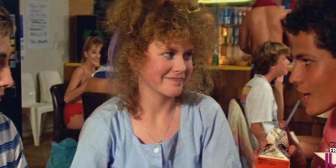 Die junge Nicole Kidman zusammen mit Angelo D'Alessandro (r) und James Lugton im Teeniefilm «BMX-Bande» aus dem Jahr 1983. nicole kidman