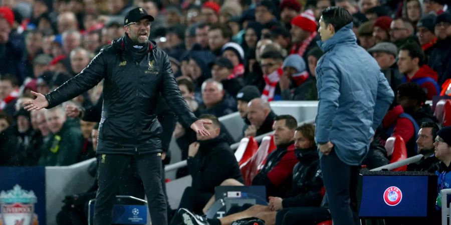 Jürgen Klopp und Niko Kovac.