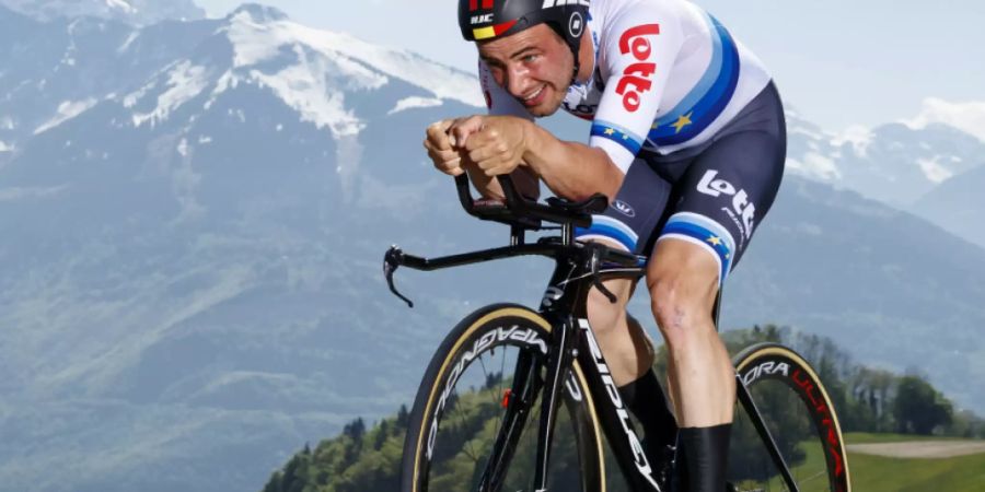 Victor Campenaerts war im vergangenen Jahr auch an der Tour de Romandie schnell unterwegs.