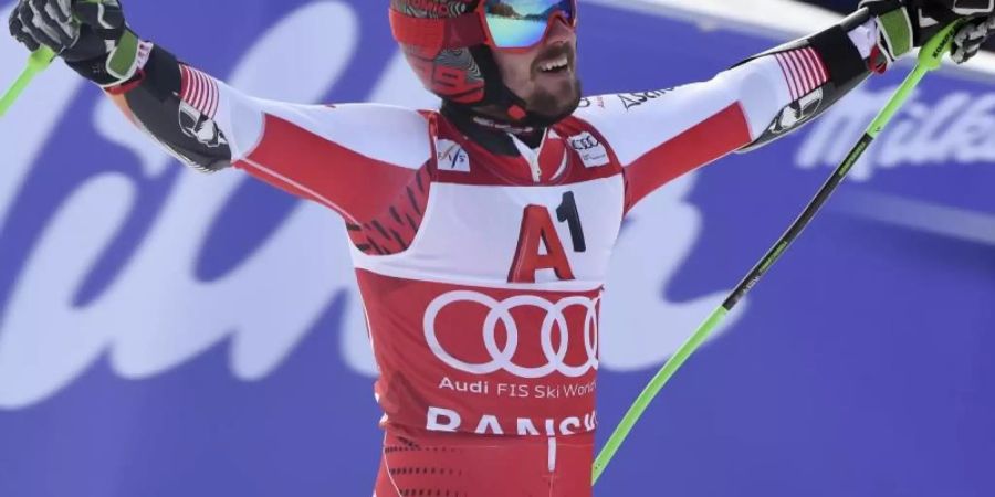 Der österreichische Skirennfahrer Marcel Hirscher ist eine Klasse für sich. Foto: Marco Tacca/AP