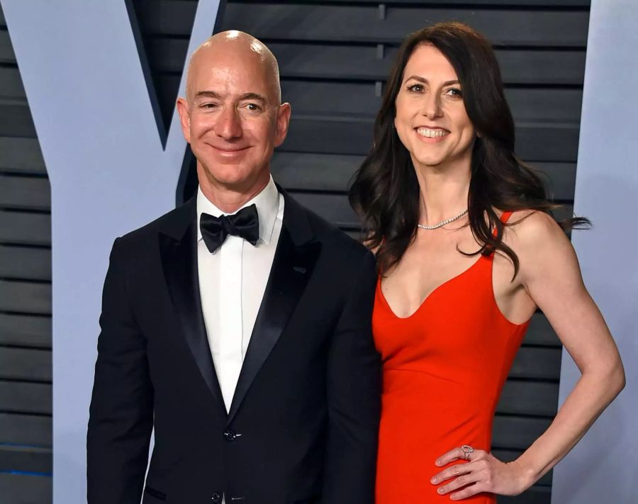 Amazon Jeff Bezos und seine Ex-Frau MacKenzie.