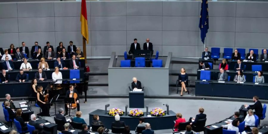 Hoher Männeranteil im Bundestag