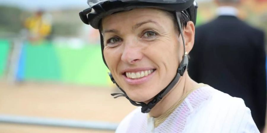 Sabine Spitz gehört weiterhin zu den besten Mountainbikerinnen Deutschlands. Foto: Michael Kappeler