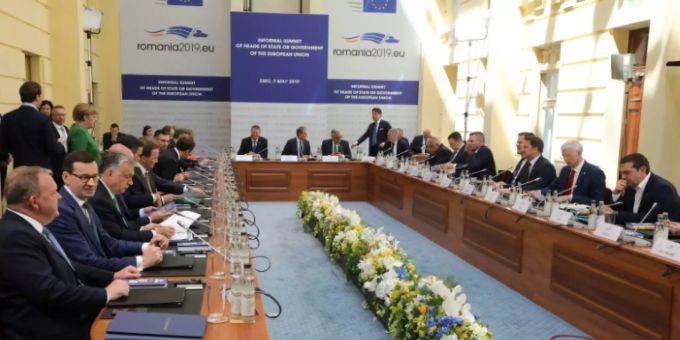 Rund der EU-Staats- und Regierungschefs
