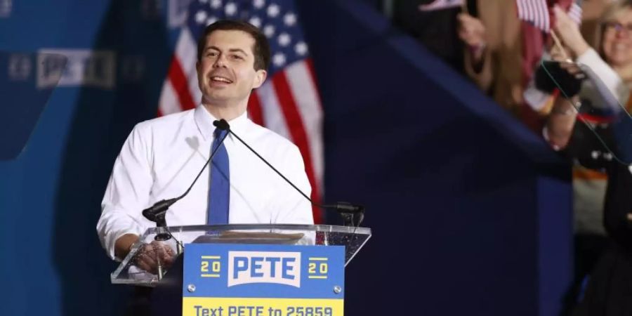 Der Bürgermeister von South Bend im US-Bundesstaat Indiana, Pete Buttigieg, will bei der Präsidentenwahl 2020 für die Demokraten antreten. Foto: Jeremy Hogan/ZUMA