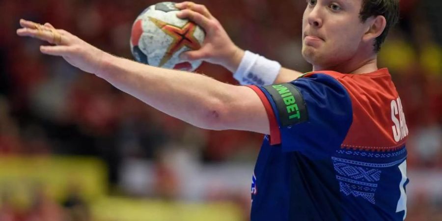 Trägt bald das Trikot des THW Kiel: Sander Sagosen. Foto: Axel Heimken