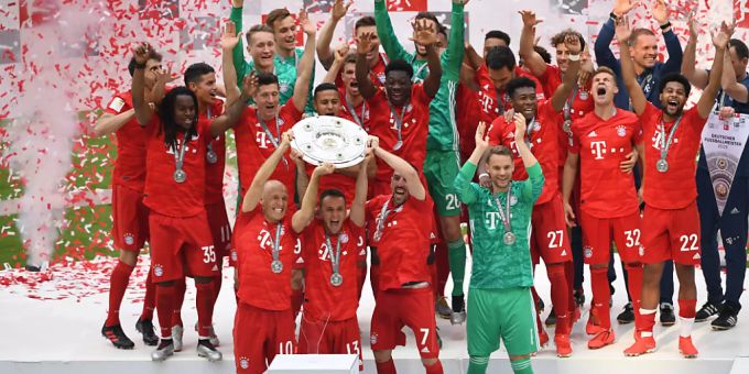 Bayern München ist der grosse Dominator in der Bundesliga. Die Münchner werden in diesem Jahr wohl zum neunten Mal in Serie Meister. (Archivbild) Bayern München Let's Dance