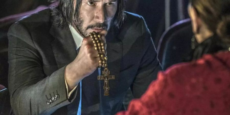 John Wick (Keanu Reeves) streift durch New Yorks Unterwelt der kaltblütigen Killer. Foto: Concorde