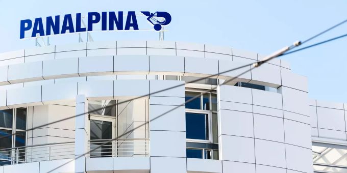 Der Hauptsitz von Panalpina in Basel. Panalpina in Basel