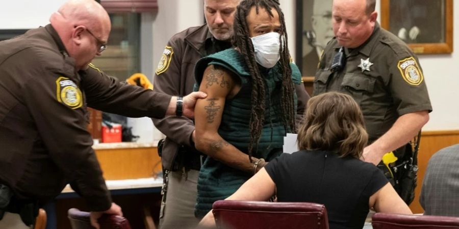 Darrell Brooks nach seiner Festnahme im vergangenen Jahr