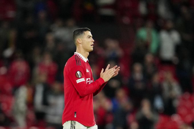 Cristiano Ronaldo im Einsatz für Manchester United. Cristiano Ronaldo Manchester United