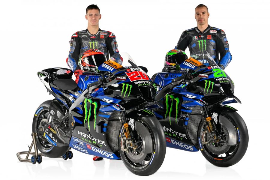 Wie im Vorjahr starten Fabio Quartararo und Franco Morbidelli für Yamaha in der MotoGP.