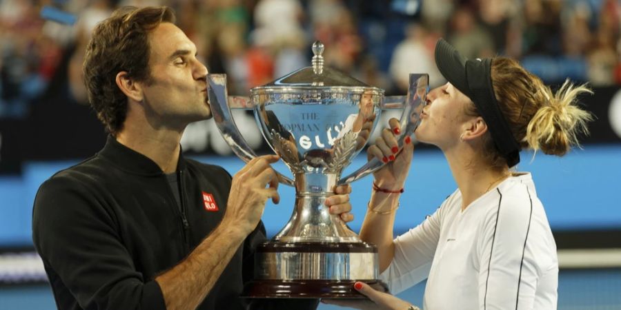 Hopman Cup Federer Bencic