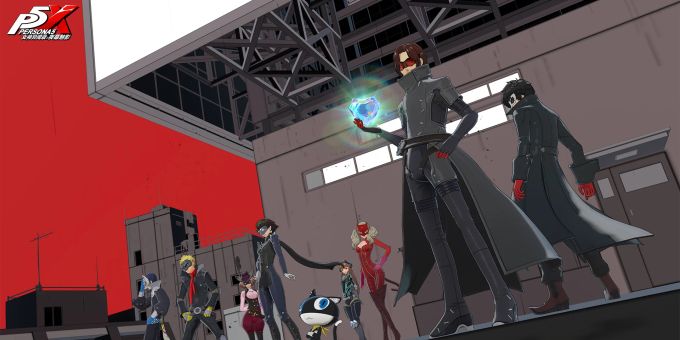 Ein Artwork zu Persona 5: The Phantom X. Persona 5 Phantom X