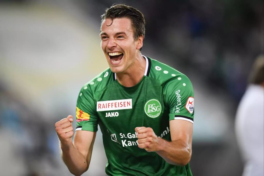 Lukas Görtler spielt seit 2019 für den FC St. Gallen.