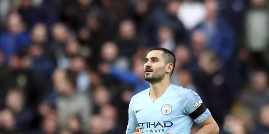 Lobt die Arbeit von Pep Guardiola und Jürgen Klopp: Ilkay Gündogan. Foto: Jon Super/AP/dpa