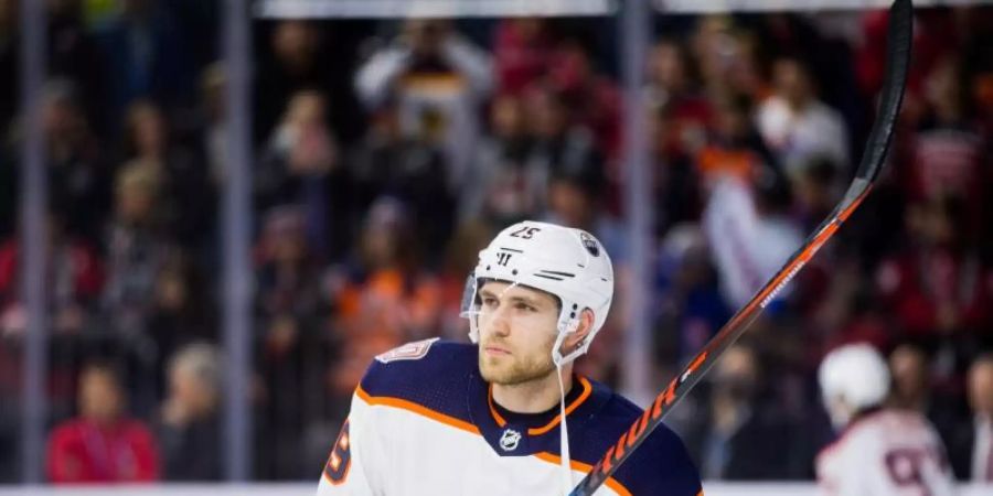 Leon Draisaitl gewann mit den Edmonton Oilers. Foto: Rolf Vennenbernd/dpa