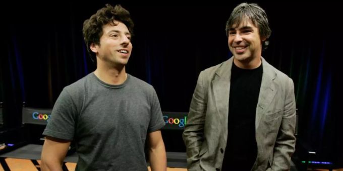 Sergey Brin (l) und Larry Page haben Google LLC vor mehr als 20 Jahren gegründet. Die Aufnahme stammt von 2008. google