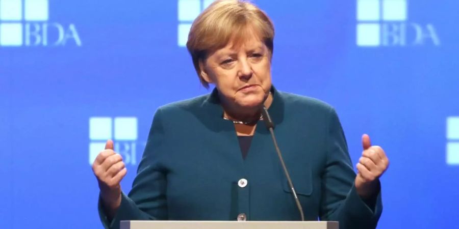 Merkel auf dem Arbeitgebertag 2019