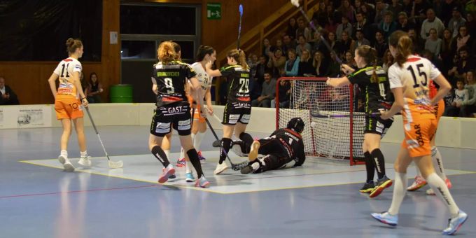 Unihockey - Den Leader Piranha Chur bis aufs Letzte gefordert