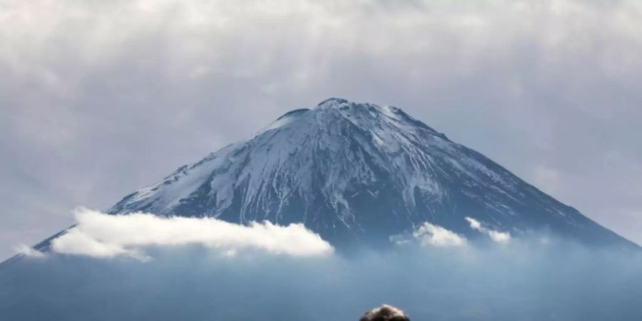 Der Fuji zieht hunderttausende Bergsteiger in seinen Bann
