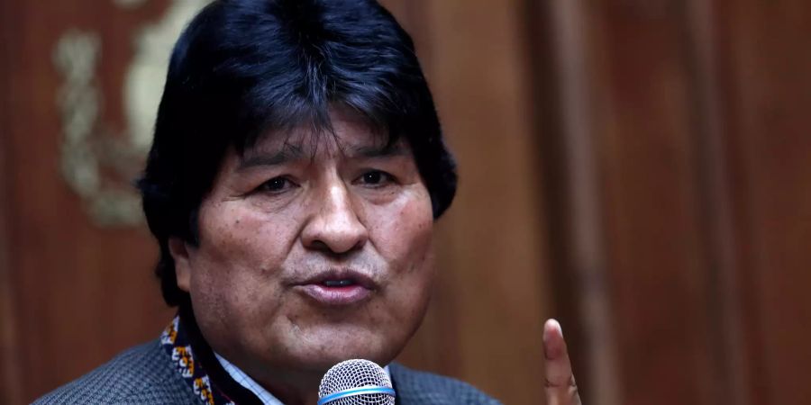 Haftbefehl Evo Morales