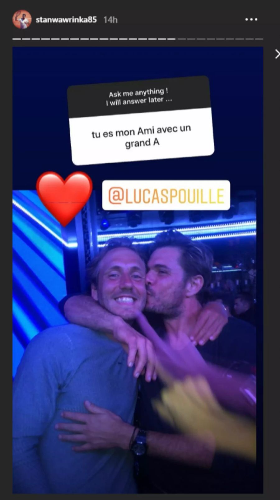 Lucas Pouille Stan Wawrinka