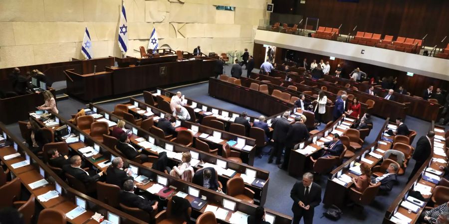 Israel Knesset political crisis