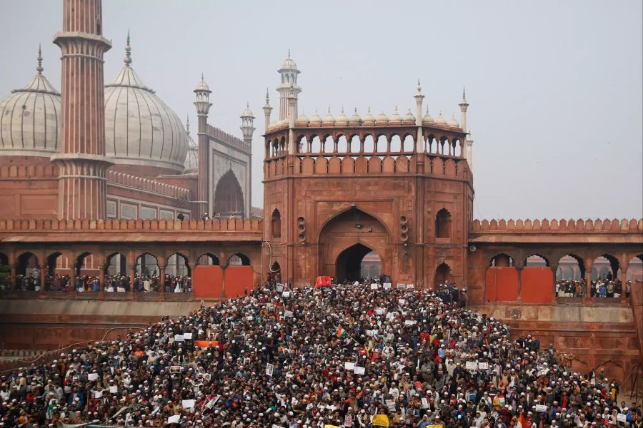 Indien - Proteste gegen Staatsbürgerschaftsgesetz