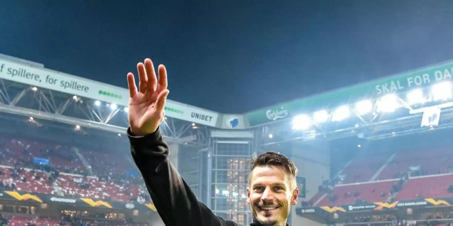 Zum Abschluss seiner aktiven Profikarriere führte Markus Rosenberg seinen schwedischen Heimatclub Malmö FF in die K.o.-Runde. Foto: Christian Örnberg/Bildbyran via ZUMA Press/dpa