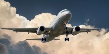 Ein Flugzeug