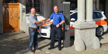 Max Nef (links) und Frank Eggenberger
