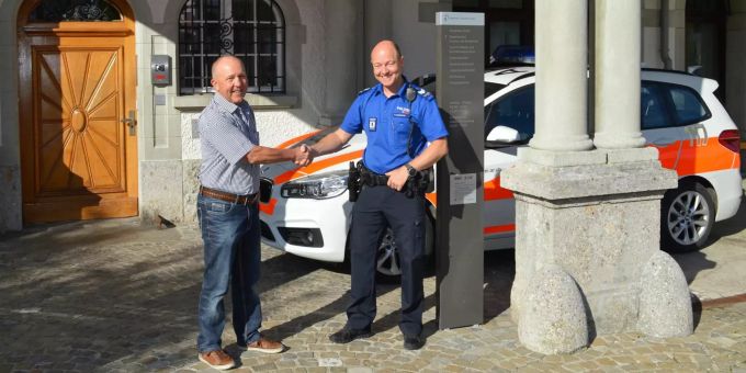 Max Nef (links) und Frank Eggenberger Max Nef (links) und Frank Eggenberger