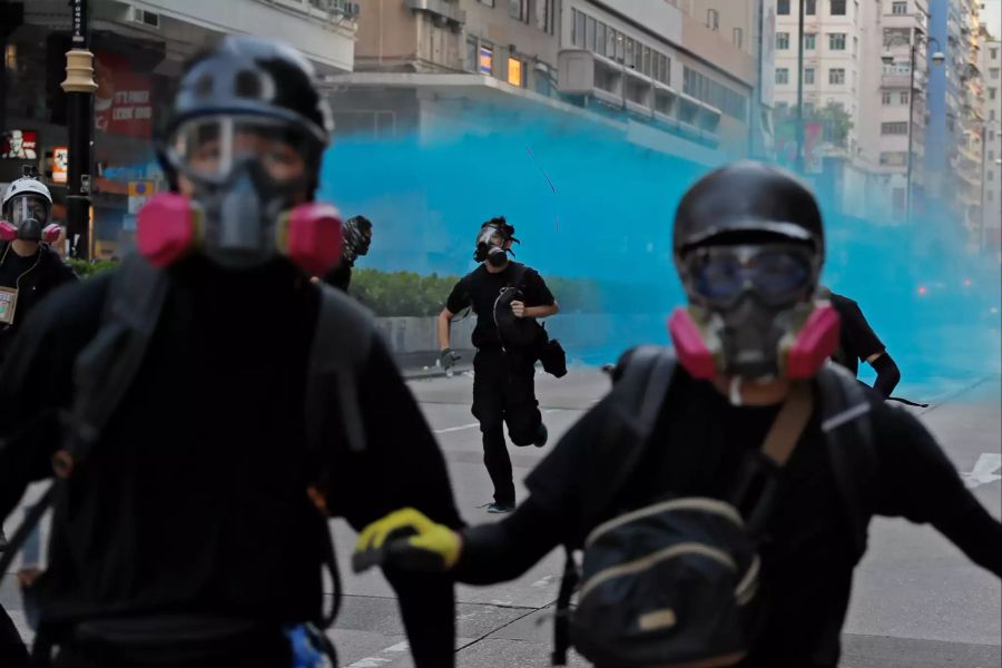 Proteste in Hongkong