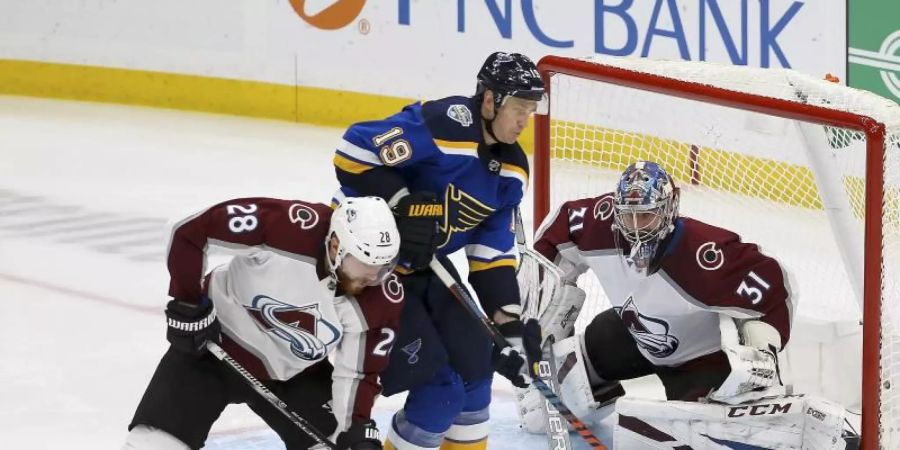 Torhüter Philipp Grubauer verlor mit Colorado Avalanche. Foto: Scott Kane/AP/dpa