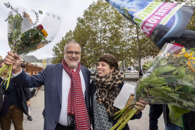 Carlo Sommaruga von der SP (links) und Lisa Mazzone von den Grünen (rechts). Lisa Mazzone