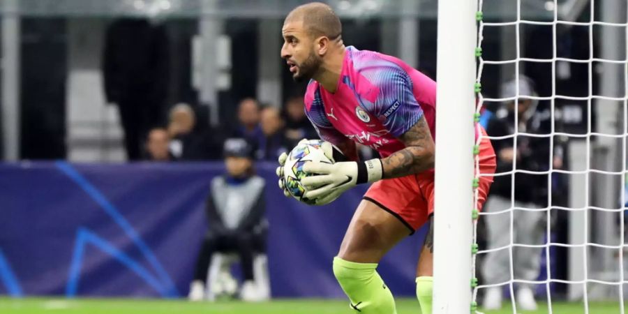 Kyle Walker konnte sich selbst als Interims-Goalie von Manchester City nicht beeindrucken