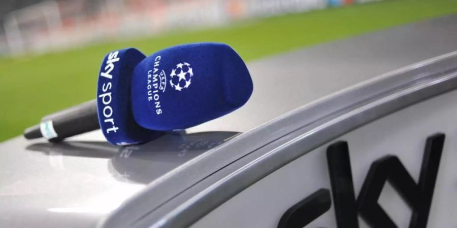 Nach dieser Spielzeit endet der Medien-Vertrag des Pay-TV-Senders Sky für die Champions League. Foto: Andreas Gebert/dpa